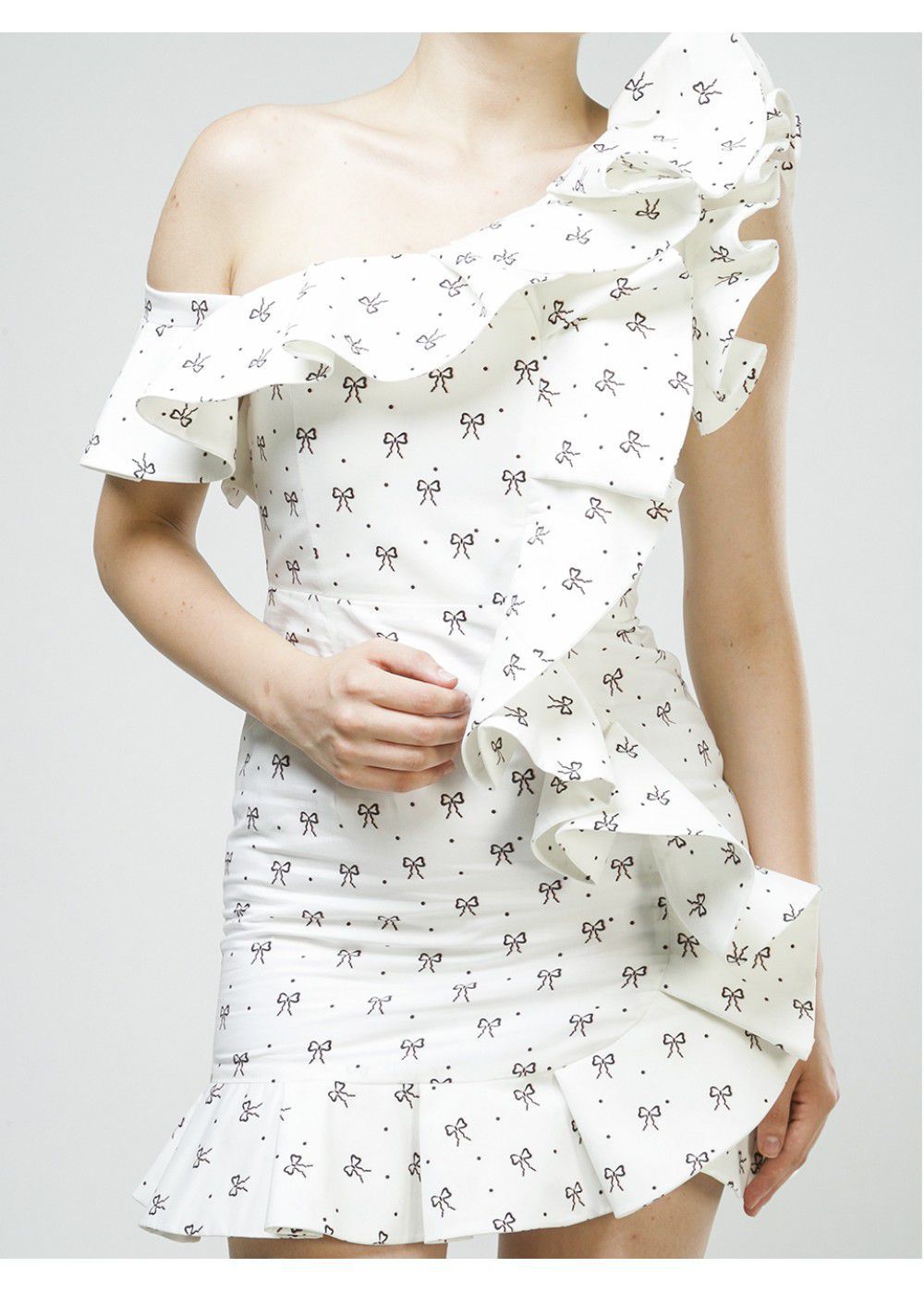 Vivetta Ruffled Mini Dress