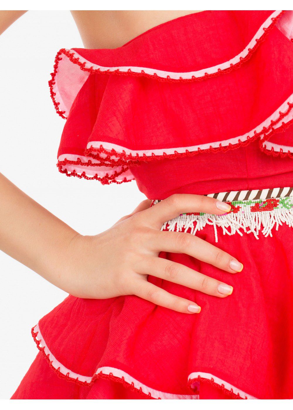 Zayan The Label Mabel Red Top