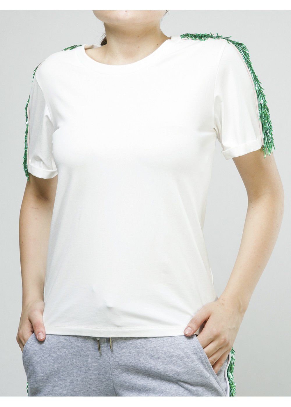 Zayan The Label Blake T-Shirt in White