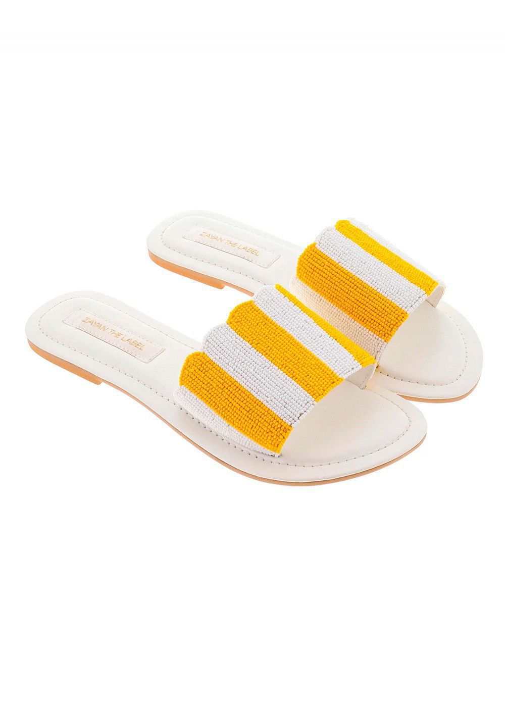 Zayan The Label Positano Yellow Slides