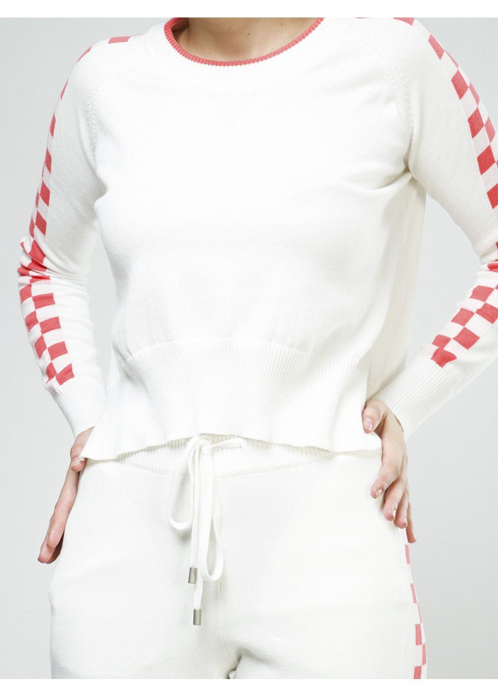 Zoe Jordan Bruni Sweater in White