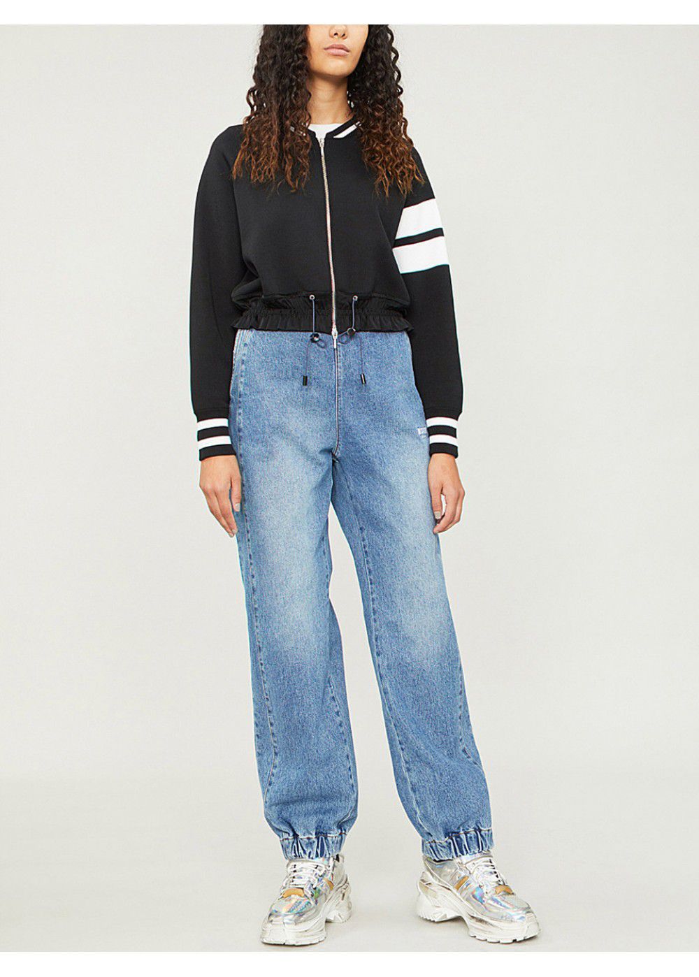 Zoe Jordan Almer Bomber in Black