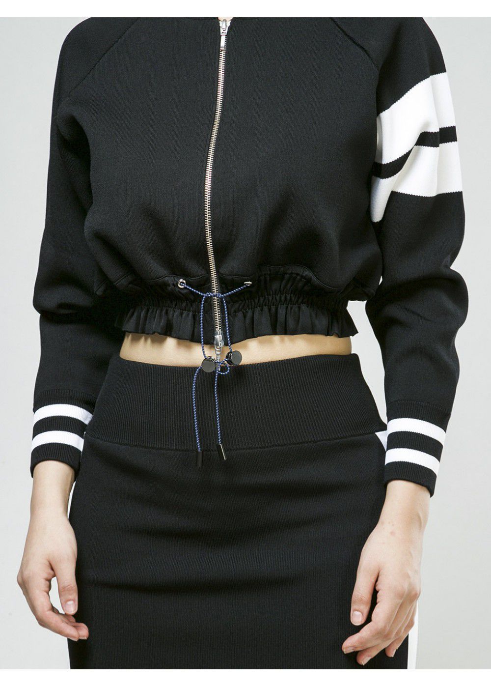 Zoe Jordan Almer Bomber in Black