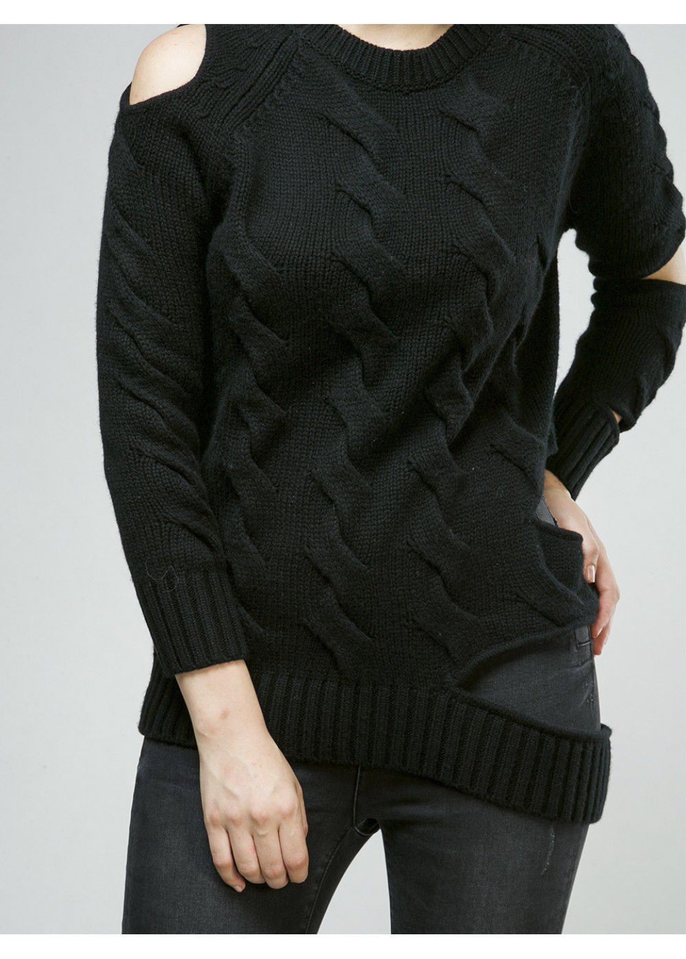 Zoe Jordan Black Sweater
