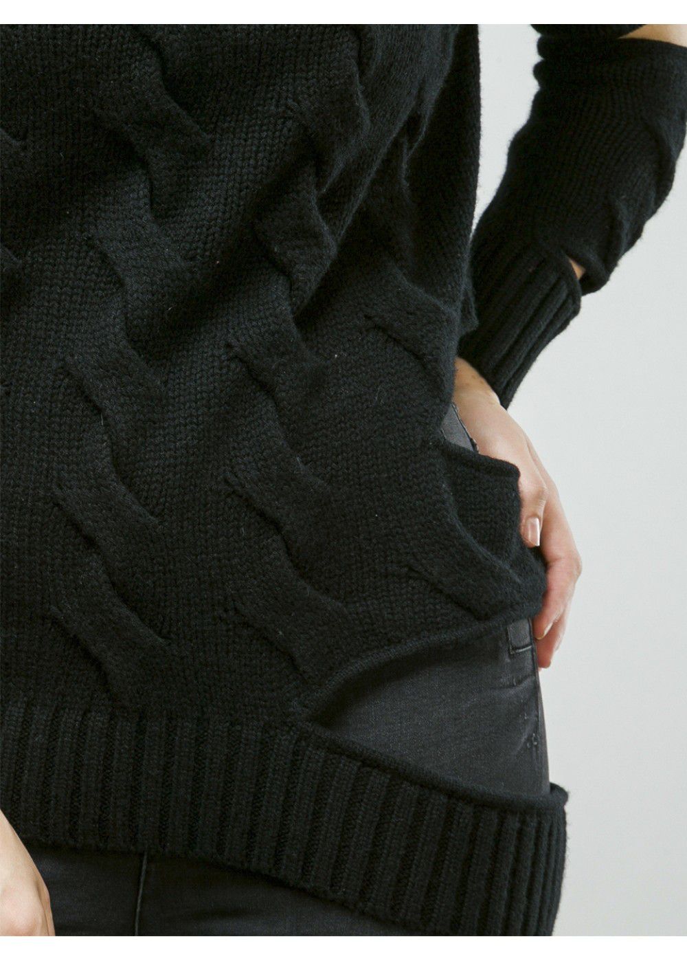 Zoe Jordan Black Sweater